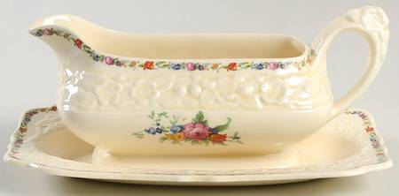 CRD1 Gravy Boat & Underplate