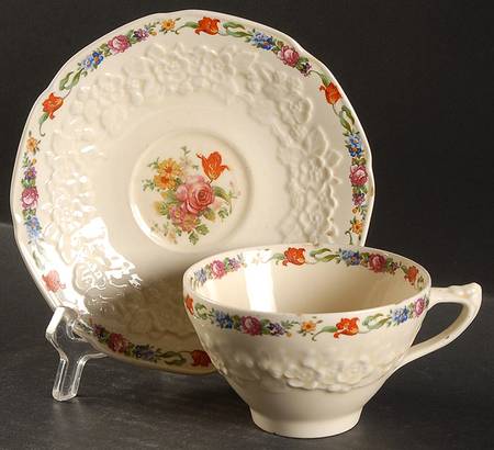 CRD1 Flat Cup & Saucer Set