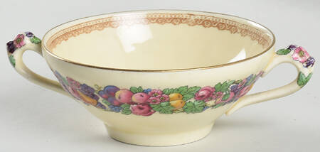 CRD15 Flat Cream Soup Bowl