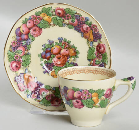 CRD15 Flat Demitasse Cup & Saucer Set