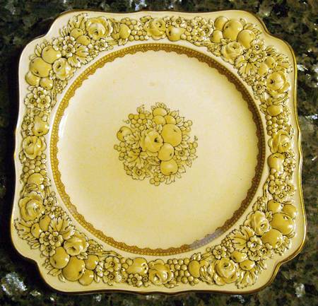 CRD17 Square Luncheon Plate