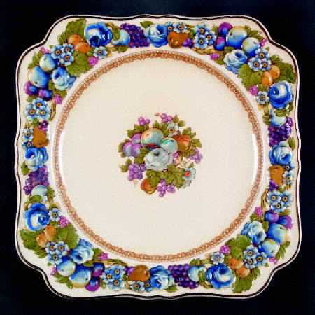 1954 Square Salad Plate