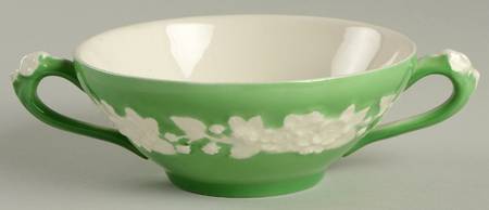 CRD35 Flat Cream Soup Bowl by Crown Ducal