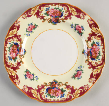 CRD38 Salad Plate by Crown Ducal