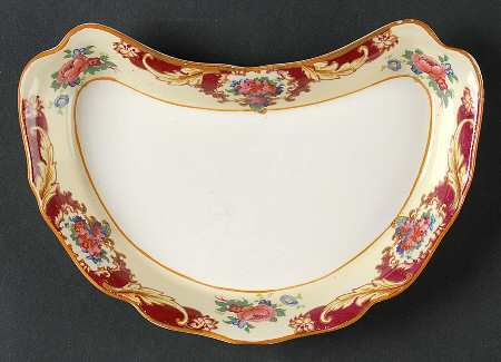 CRD38 Crescent Salad Plate