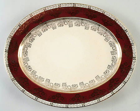 CRD45 12" Oval Serving Platter