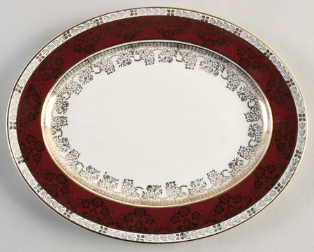 CRD45 11" Oval Serving Platter