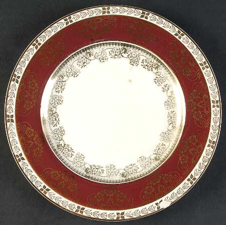 CRD45 Salad Plate by Crown Ducal