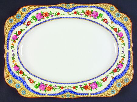 CRD48 14" Oval Serving Platter