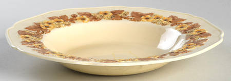 CRD5 Large Rim Soup Bowl by Crown Ducal