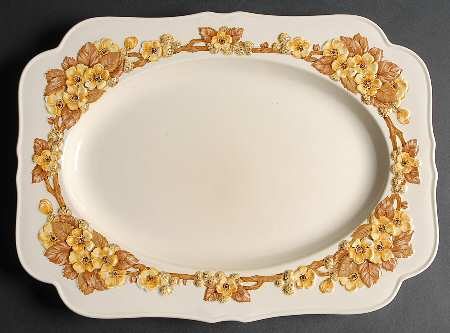 CRD5 15" Oval Serving Platter