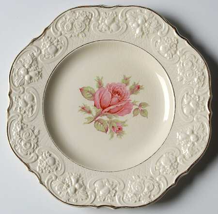 Rose Marie (Pink) Salad Plate