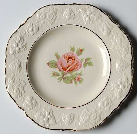 Rose Marie (Pink) Bread & Butter Plate