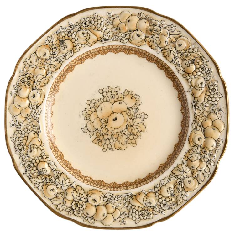 CRD68 Bread & Butter Plate by Crown Ducal