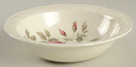 Ducal Rose (Pink Roses) Rim Cereal Bowl