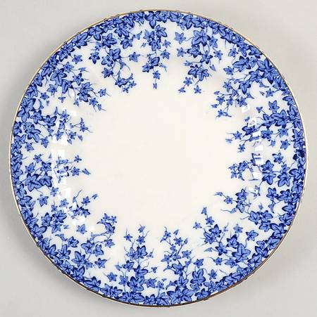Early English Ivy Dark Blue Salad Plate