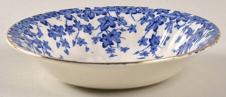 Early English Ivy Dark Blue Fruit/Dessert (Sauce) Bowl