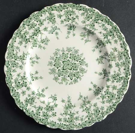 Early English Ivy Green Salad Plate