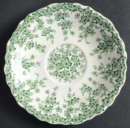 Early English Ivy Green Saucer