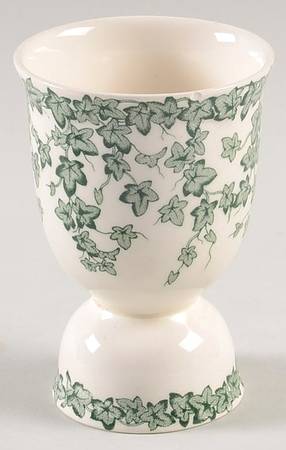 Early English Ivy Green Double Egg Cup