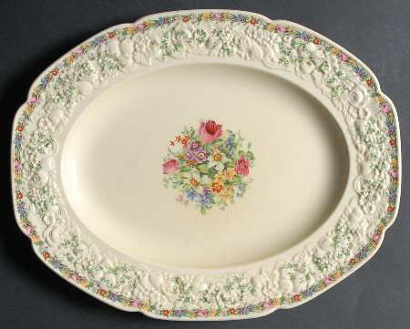 Ferncroft 12" Oval Serving Platter