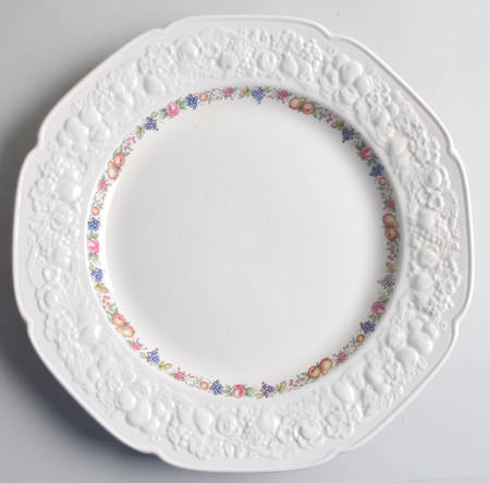 Florentine Garden (Colored Fruit) 12" Chop Plate (Round Platter)