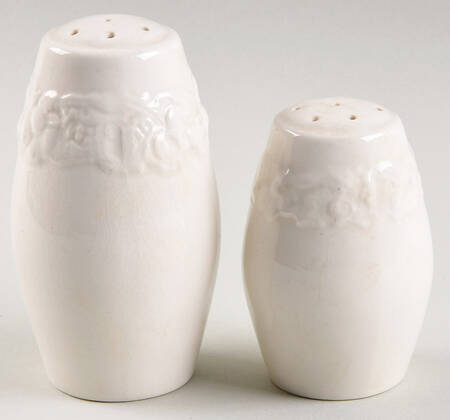 Florentine White Salt & Pepper Set