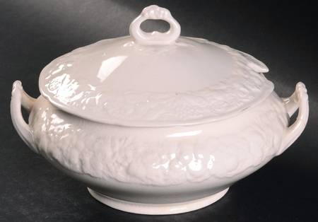 Florentine White Mini Tureen & Lid