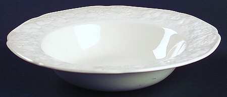 Florentine White Rim Cereal Bowl