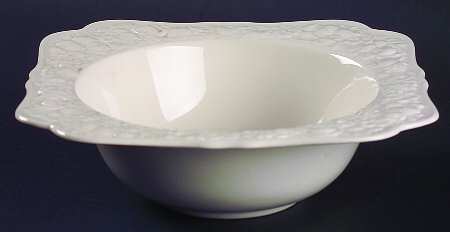 Florentine White 8" Square Vegetable Bowl