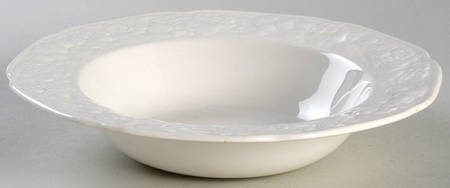 Florentine Dark Cream Rim Cereal Bowl