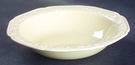 Florentine Dark Cream Rim Fruit/Dessert (Sauce) Bowl