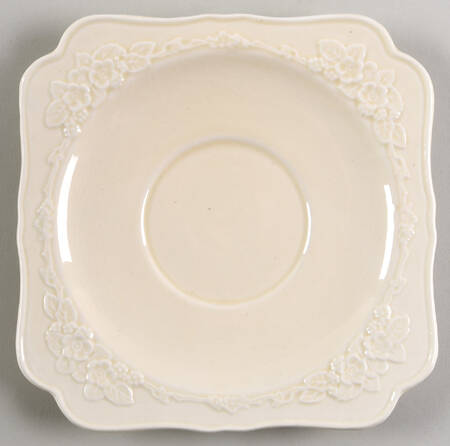 Gainsborough (All White)(Also A Shape) Saucer for Cream Soup Bowl