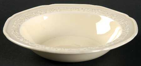 Gainsborough (All White)(Also A Shape) Rim Fruit/Dessert (Sauce) Bowl