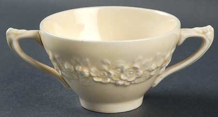 Gainsborough (All White)(Also A Shape) Flat Bouillon Cup