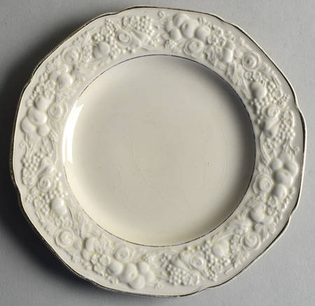 Golden Glamour Dessert/Pie Plate