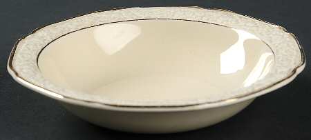 Golden Glamour Rim Fruit/Dessert (Sauce) Bowl