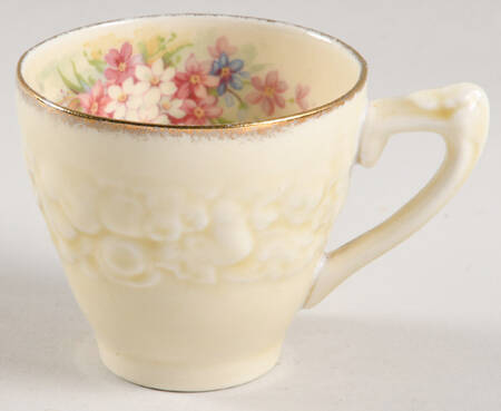 Picardy Flat Demitasse Cup