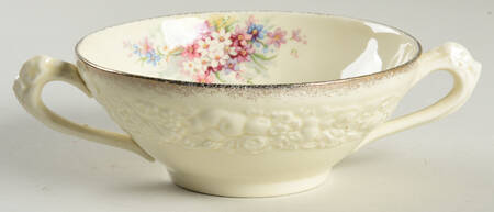 Picardy Flat Cream Soup Bowl