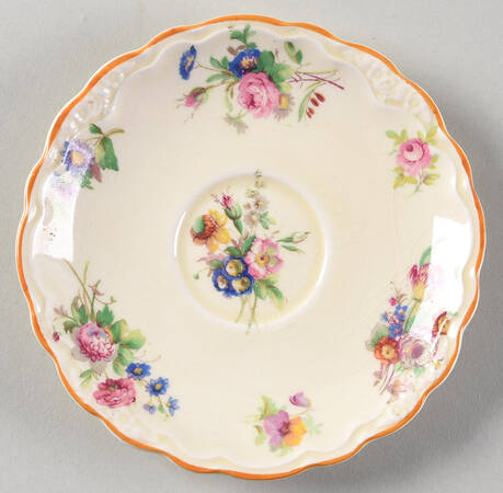 Pinafore Saucer for Demitasse Cup