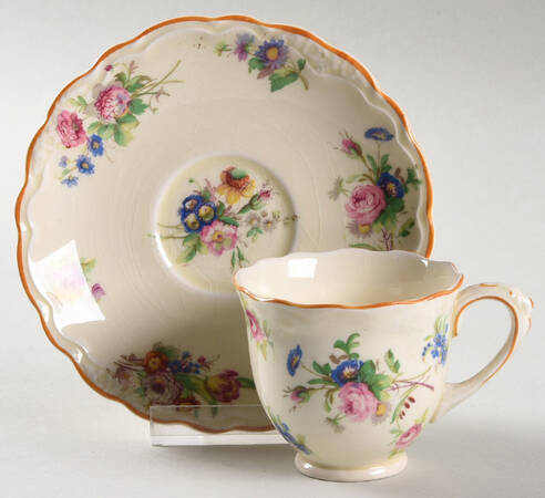 Pinafore Footed Demitasse Cup & Saucer Set