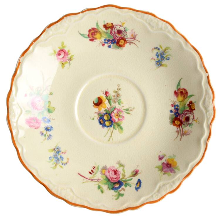 Pinafore Saucer by Crown Ducal