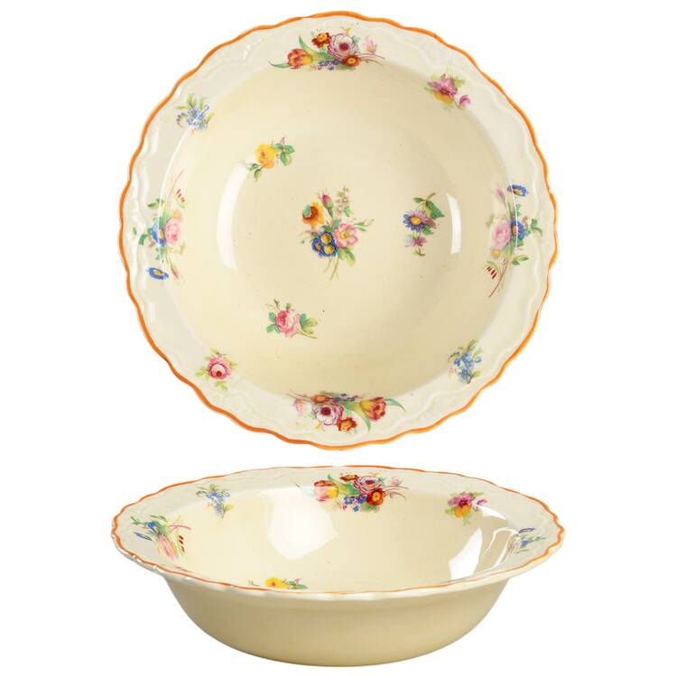 Pinafore Rim Cereal Bowl