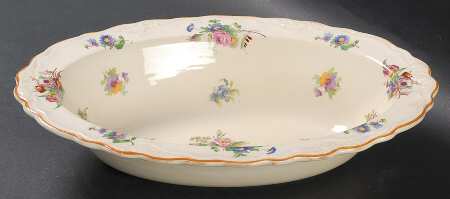 Pinafore 9" Oval Vegetable Bowl