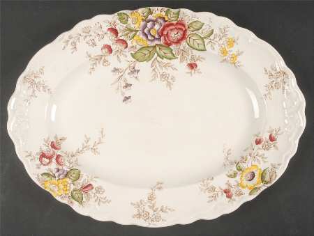 Rydal 14" Oval Serving Platter
