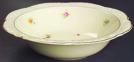 Sherwood 9" Round Vegetable Bowl by Crown Ducal