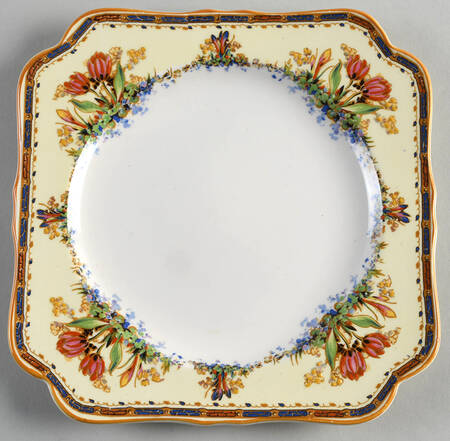 Tulip Square Luncheon Plate