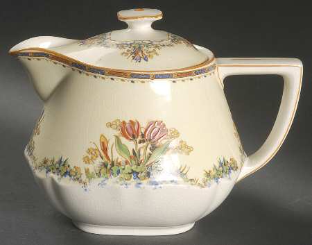 Tulip Teapot & Lid
