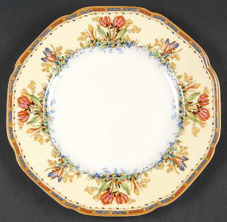 Tulip Luncheon Plate