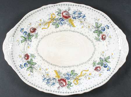 Vale 15" Oval Serving Platter
